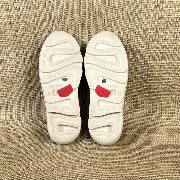 On Foot Running Walking Shoe Slip On Jean Blue Suede Size 7.5 Eu 38 - Picture 9 of 9